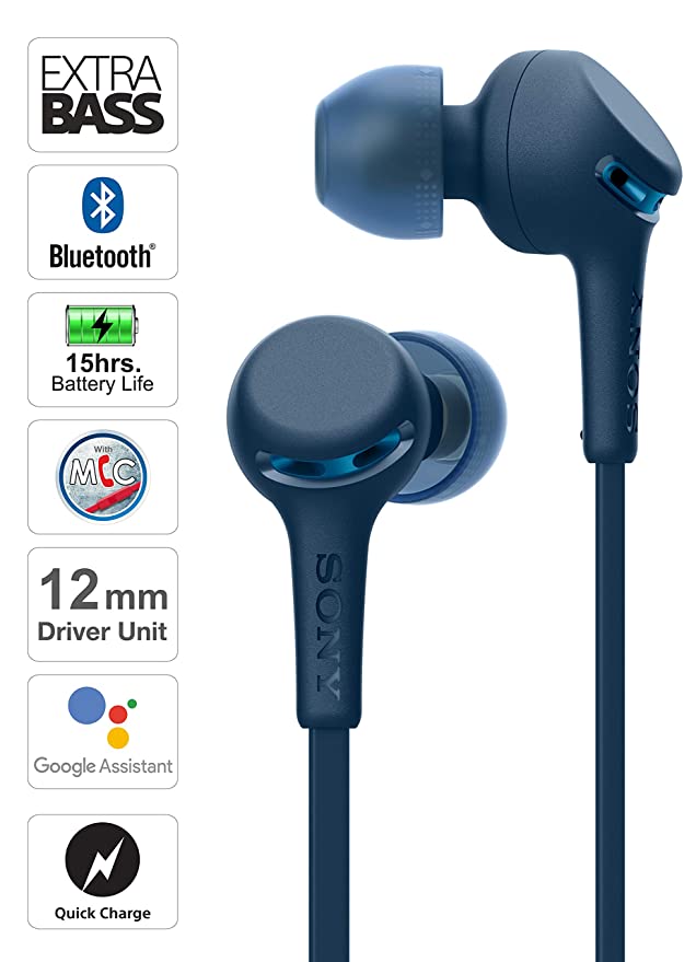 Sony WI-XB400 (Wireless Bluetooth Extra Bass in-Ear Headphones)